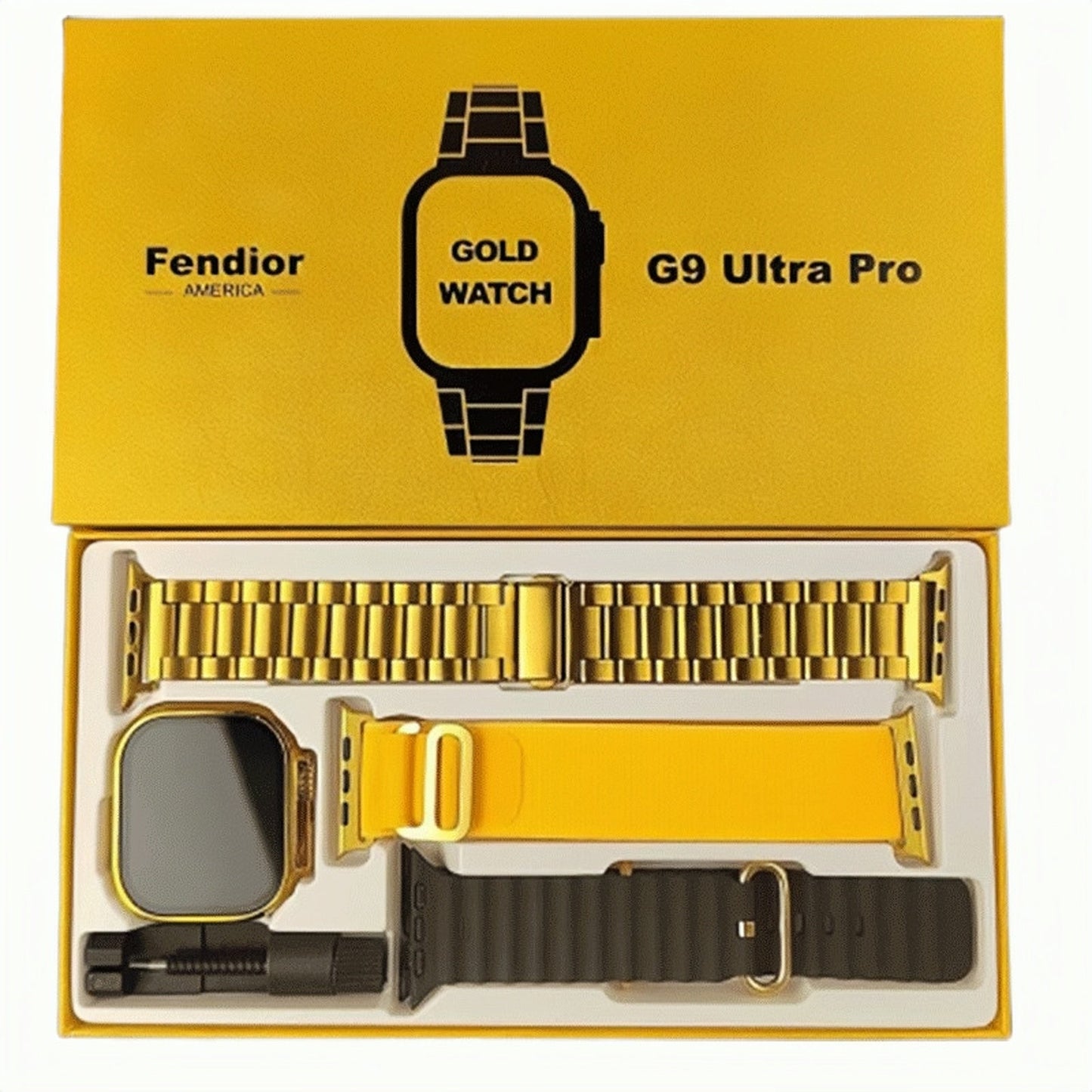 G-9 Ultra Pro With 3 Straps - Golden Edition